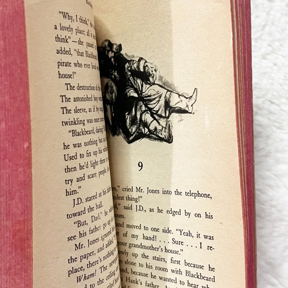 1968 Paperback Blackbeard's‎ Ghost by Ben Stahl Scholastic Starline Edition